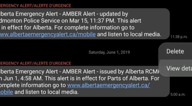 How to Update emergency Alerts on Android device