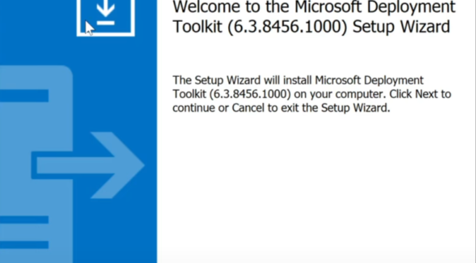 Install Microsoft Deployment Toolkit (MDT)